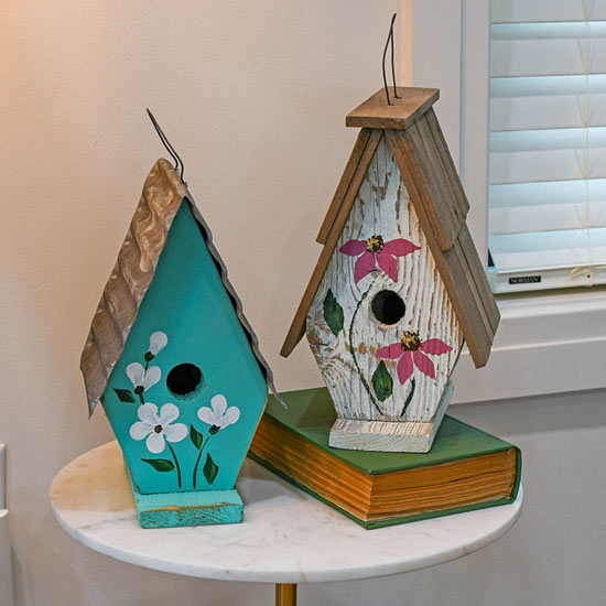 Handmade Wooden Bird House
