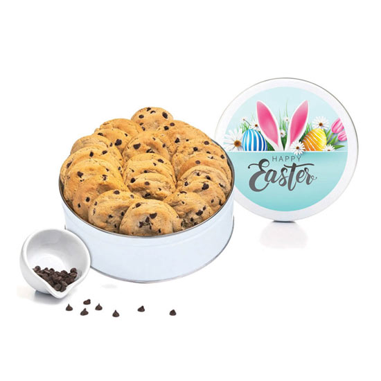 Happy Easter Cookie Tin