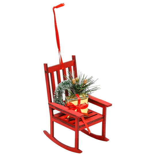 Rocking Chair Memorial Ornament