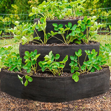 Grow Tub<sup>®</sup> Tiered Strawberry Planter