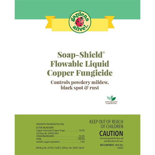 Soap-Shield<sup>®</sup> Flowable Liquid Copper Fungicide