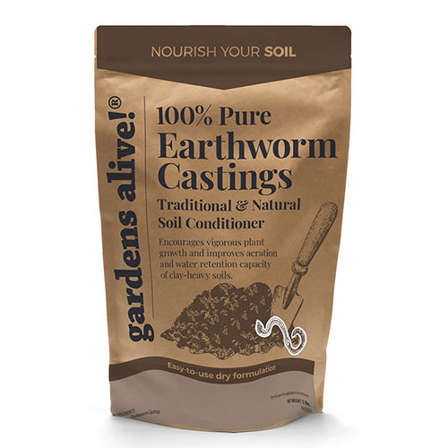100% Pure Earthworm Castings - Natural Soil Conditioner