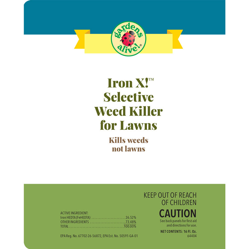 Iron X!™ Selective Weed Killer for Lawns - Shop Lawn Products