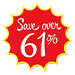 Save 61%