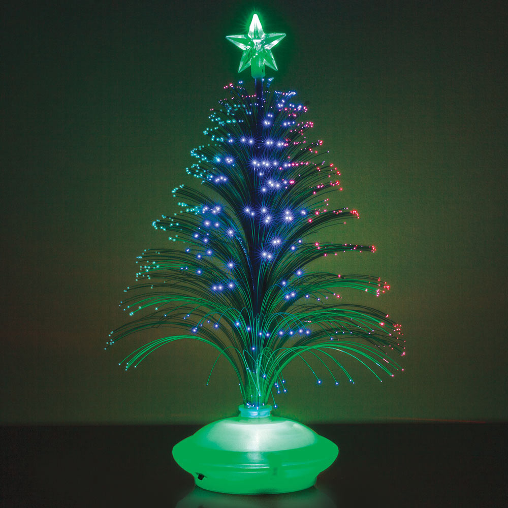 Fibre optic christmas trees online