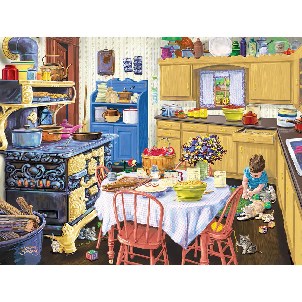Nana's Kitchen 300 Large Piece Jigsaw Puzzle Spilsbury