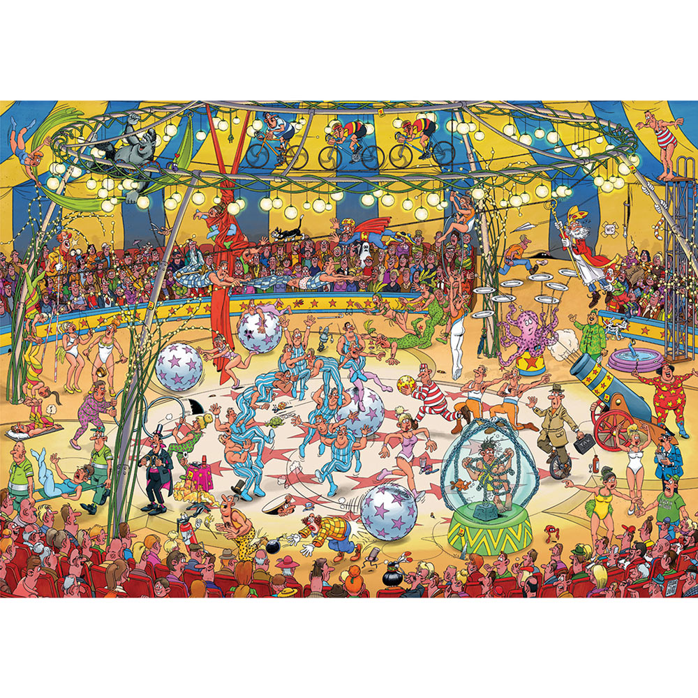 atoom bewondering hardop Acrobat Circus 1000 Piece Jigsaw Puzzle | Spilsbury