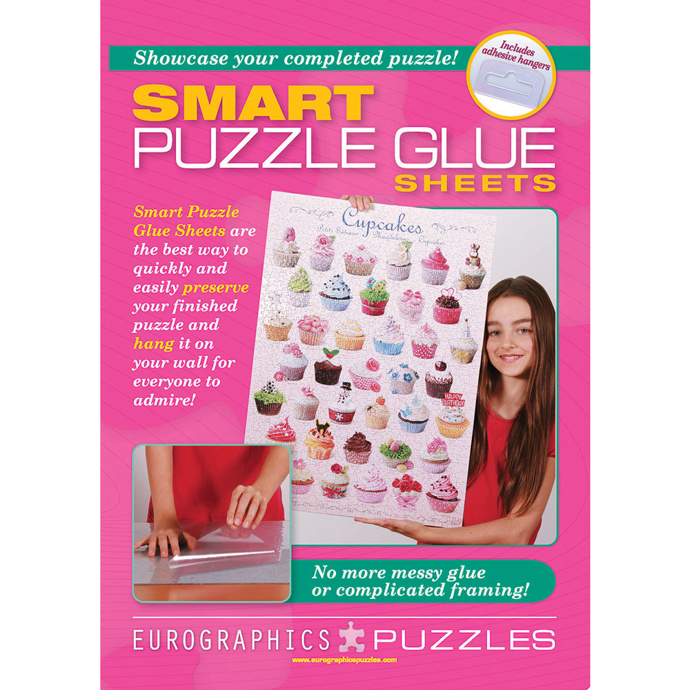 Eurographics Smart Puzzle Glue Sheets Adhesive