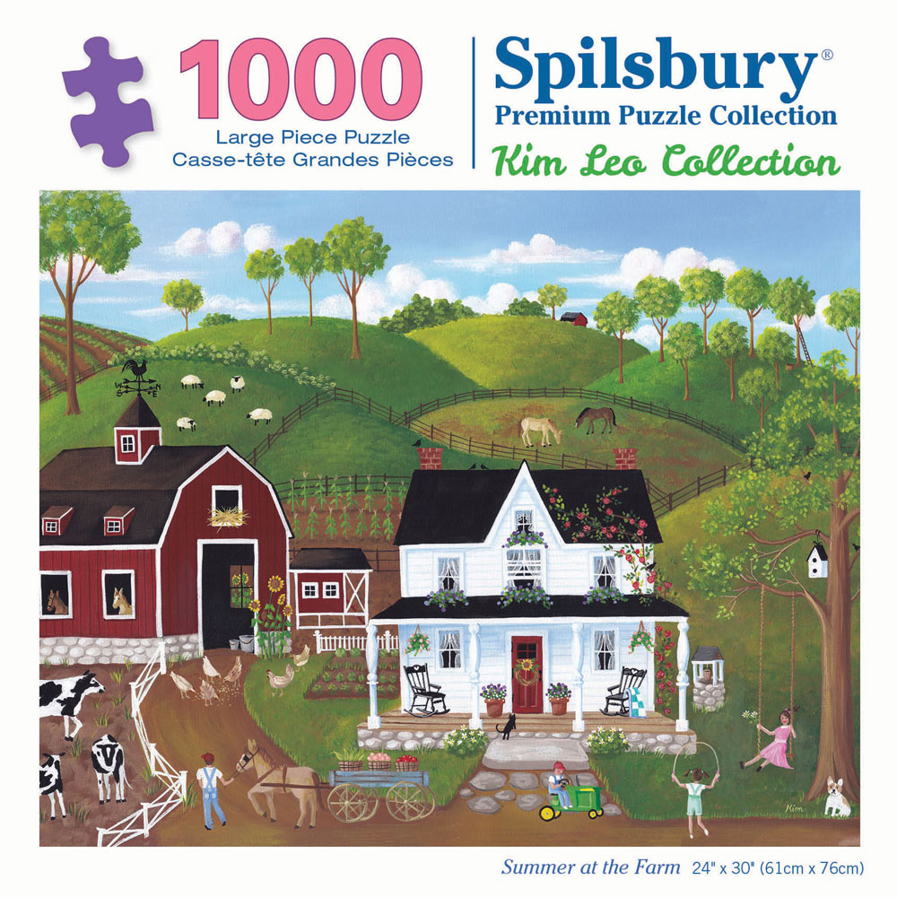Summer at the Farm 1000 Piece Jigsaw Puzzle