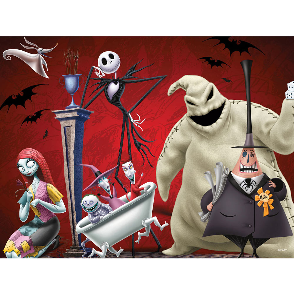 Puzzle Welcome to Halloween Town : Nightmare Before Christmas 3D sphere  puzzle 60 pieces [2003-228], Toy Hobby