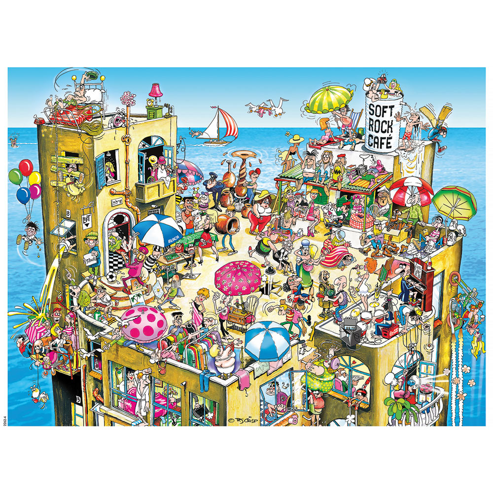 Softrock Café 300 Large Piece Jigsaw Puzzle Spilsbury