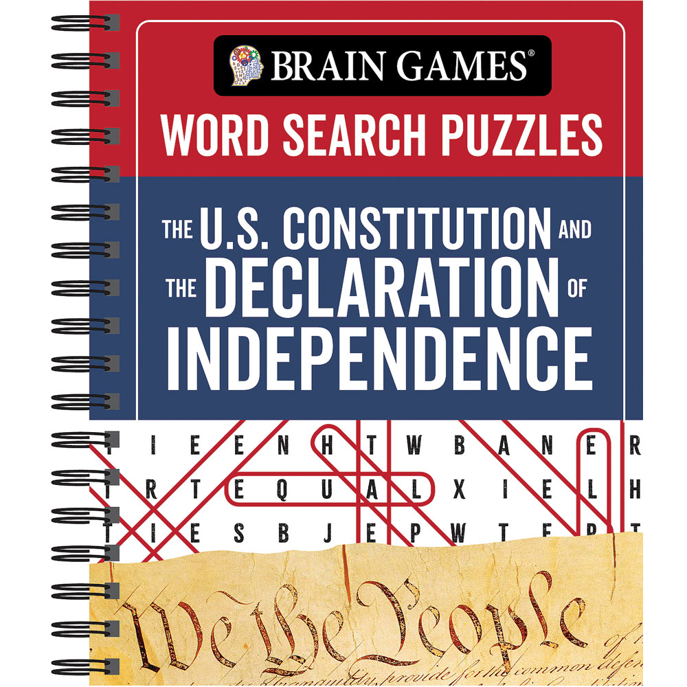 U S Constitution Declaration Word Search Book Spilsbury