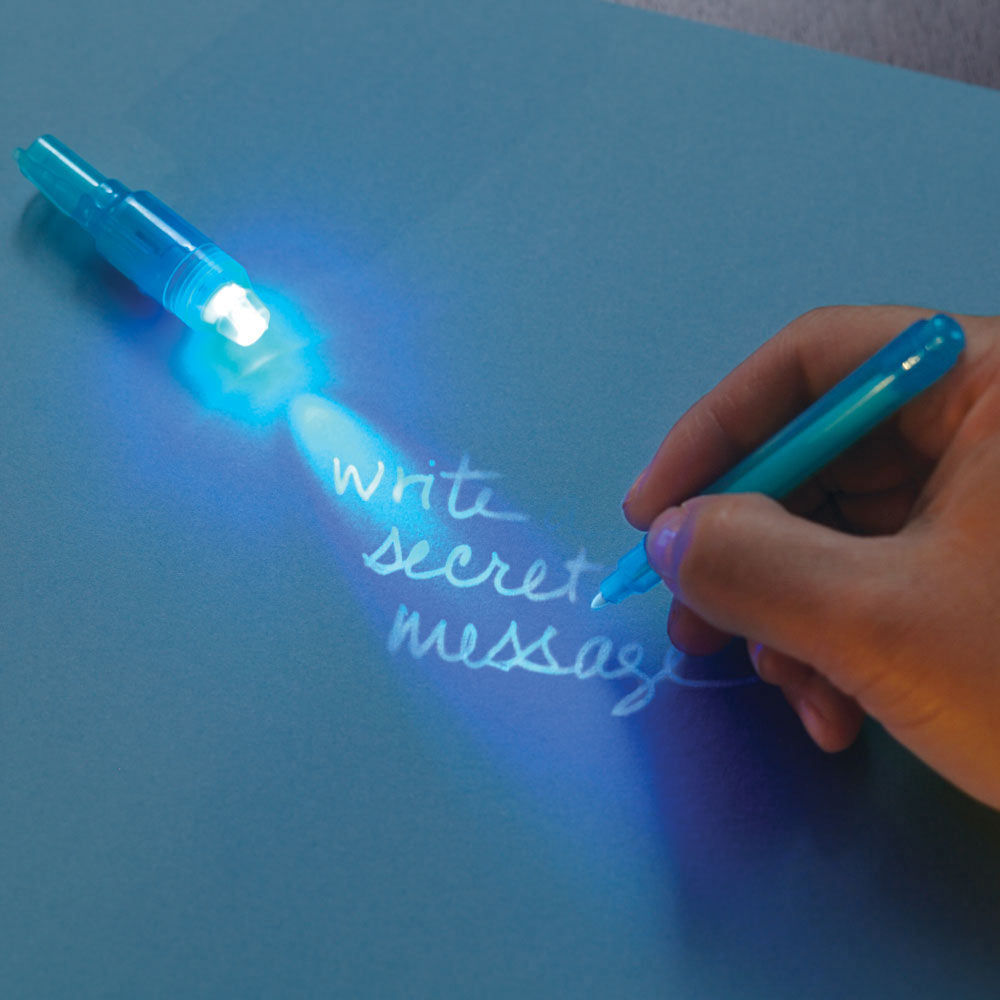 Invisible-Ink Secret-Message Pen (Stationery)
