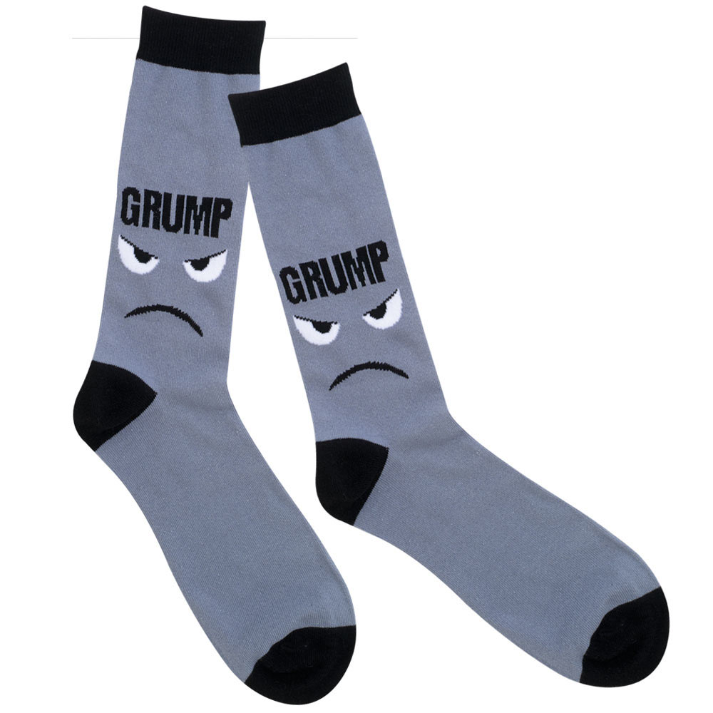 Buy Grump Socks | Men Size 7 - 12 | Spilsbury