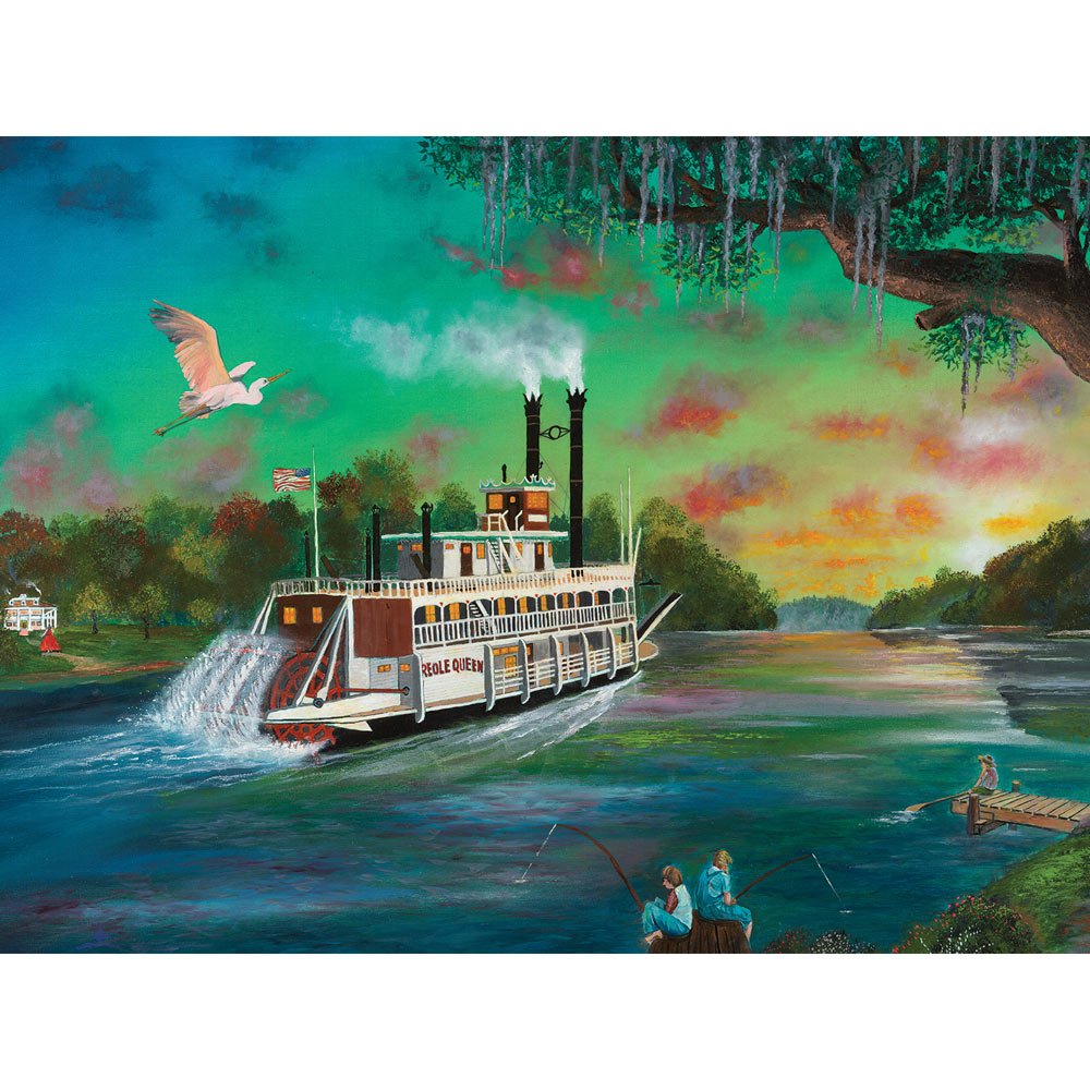 The Creole Queen 300 Large Piece Jigsaw Puzzle
