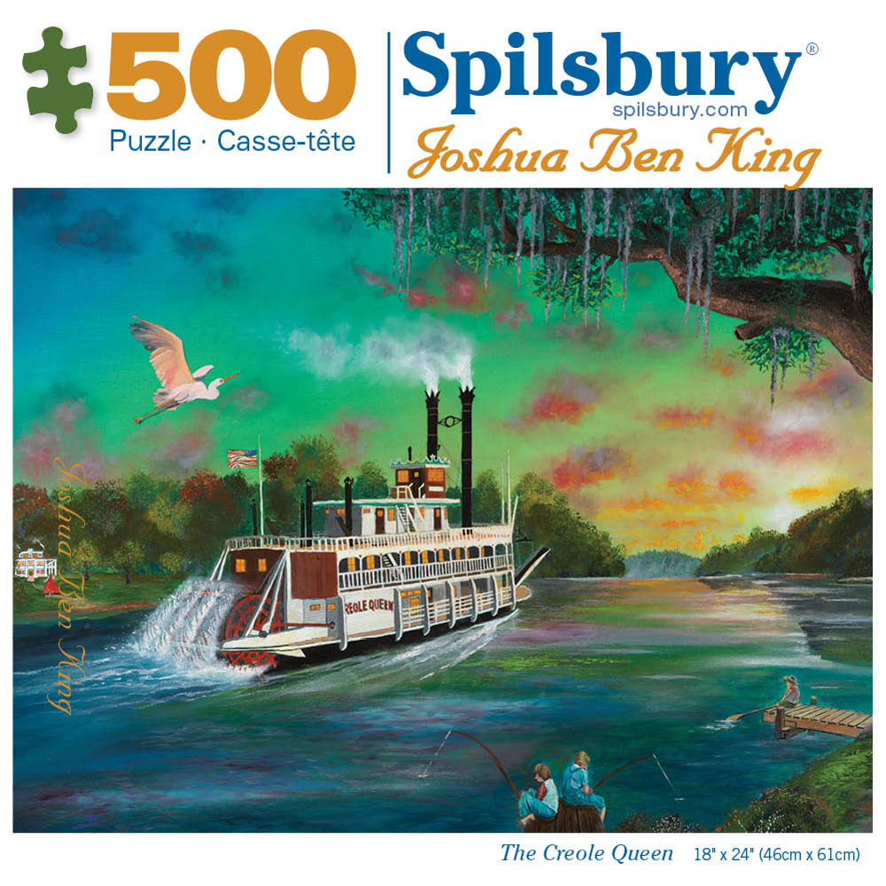 The Creole Queen 500 Piece Jigsaw Puzzle