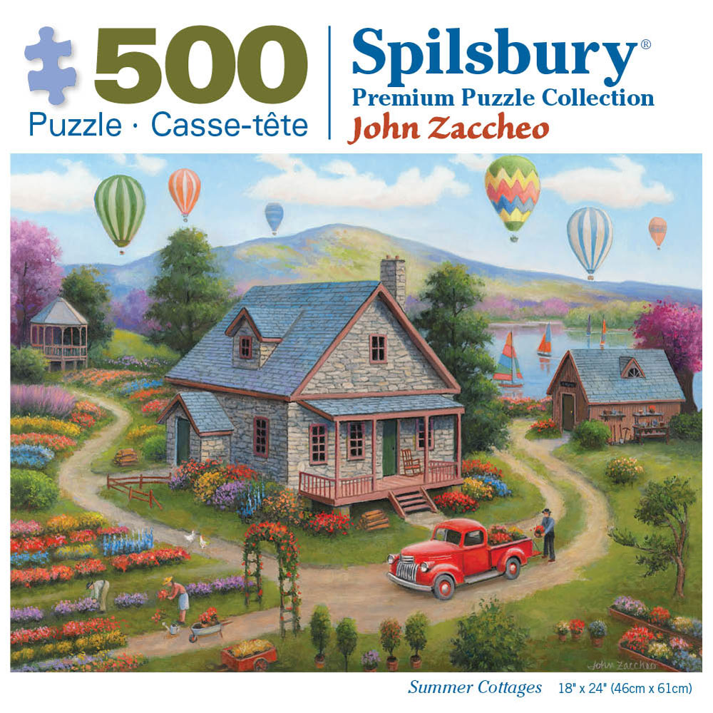 Summer Cottages 500 Piece Jigsaw Puzzle