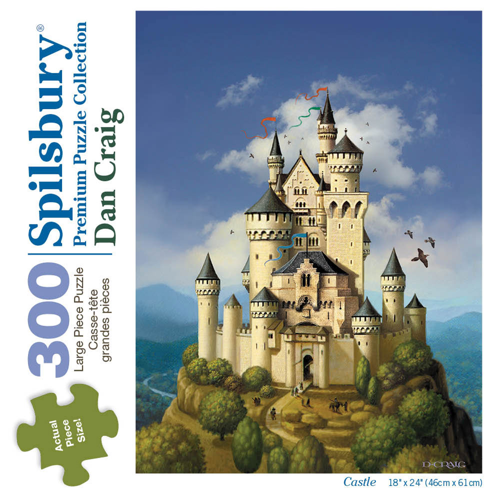 Castle 300 Large Piece Jigsaw Puzzle