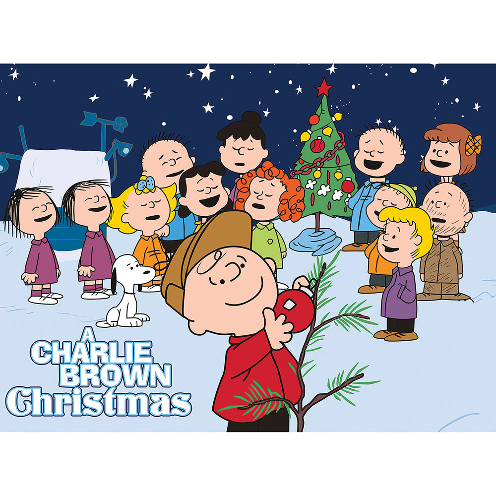 1000-Pieces Peanuts Charlie Brown Christmas Jigsaw Puzzle 