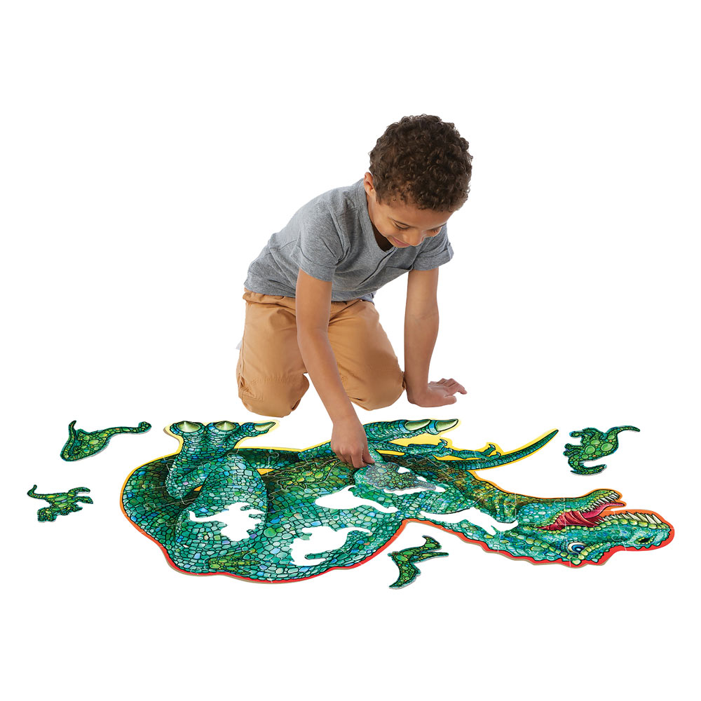 Shiny Dinosaur Floor Puzzles