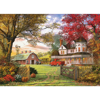 Old Pumpkin Farm 300 Large Piece Jigsaw Puzzle