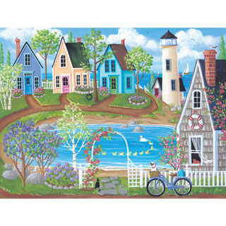 A Beautiful Day For A Ride 500 Piece Jigsaw Puzzle