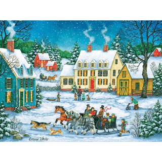 Dashing Through the Snow 1000 Piece Jigsaw Puzzle