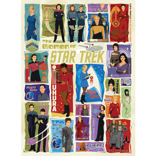 The Women Of Star Trek 1000 Piece Jigsaw Puzzle