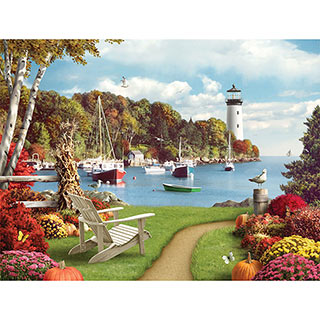 One Autumn Afternoon II 300 Large Piece Jigsaw Puzzle