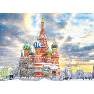 Moscow, Saint Basil's Cathedral 1000 Piece Jigsaw Puzzle