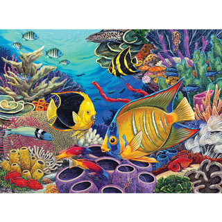 Painting by Numbers Kit - Caribbean Coral Reef