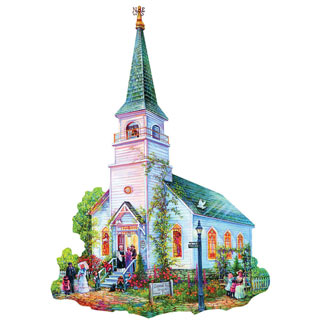 Saved by Grace 1000 Piece Shaped Jigsaw Puzzle