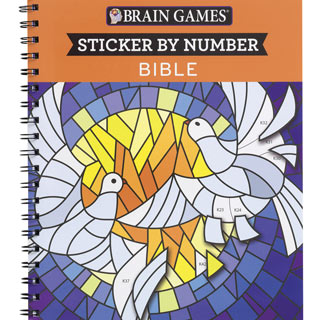 Sticker by Number Book - Bible