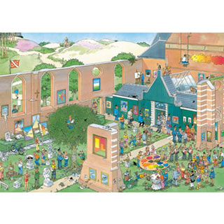 The Art Market 1000 Piece Jigsaw Puzzle