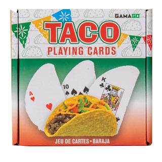 Taco Shaped Playing Cards