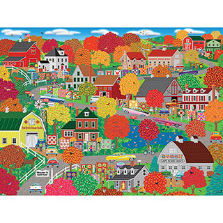 The Quilt Road 500 Piece Jigsaw Puzzle
