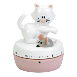 Cat & Mouse Kitchen Timer
