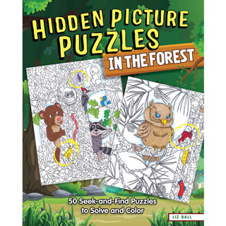 Hidden Picture Puzzle Book - In The Forest