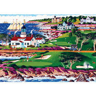 Pacific Grove Golf Course 1000 Piece Jigsaw Puzzle