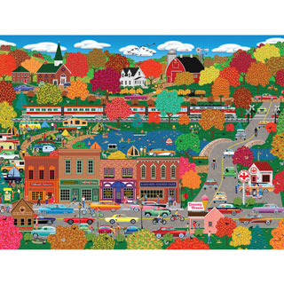 Autumn Weekend 300 Large Piece Jigsaw Puzzle