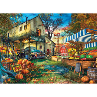 Forever Clever Jigsaw Puzzle Autumn Glory Fall Foliage Leaves 500 Pcs for sale online 