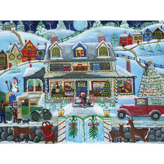 Christmas At Old Family Home 1000 Piece Jigsaw Puzzle