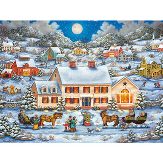 Home For The Holidays 550 Piece Jigsaw Puzzle