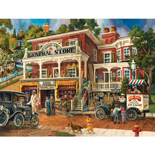 Fannie Mae General Store 300 Large Piece Jigsaw Puzzle 