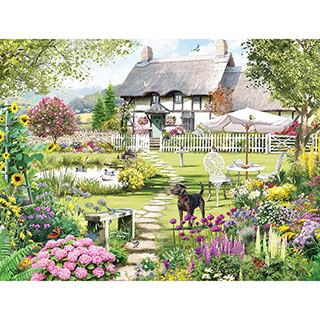 Cottage Garden 1000 Piece Jigsaw Puzzle