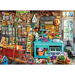 The Potting Shed 1000 Piece Jigsaw Puzzle