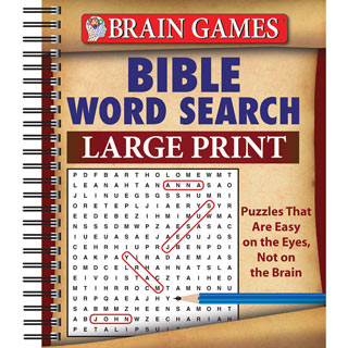 Brain Games Book - Bible Word Search