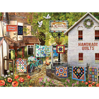 Village Shops 1000 Piece Jigsaw Puzzle