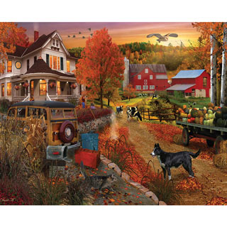 Country Inn & Farm 1000 Piece Jigsaw Puzzle