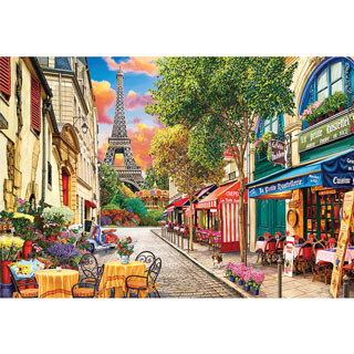 Small Street In Paris 1000 Piece Jigsaw Puzzle